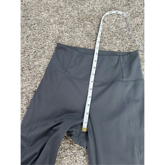 Girlfriend Collective Compressive High-Rise Cropped Leggings Tights Smoke Gray S - Picture 6 of 9